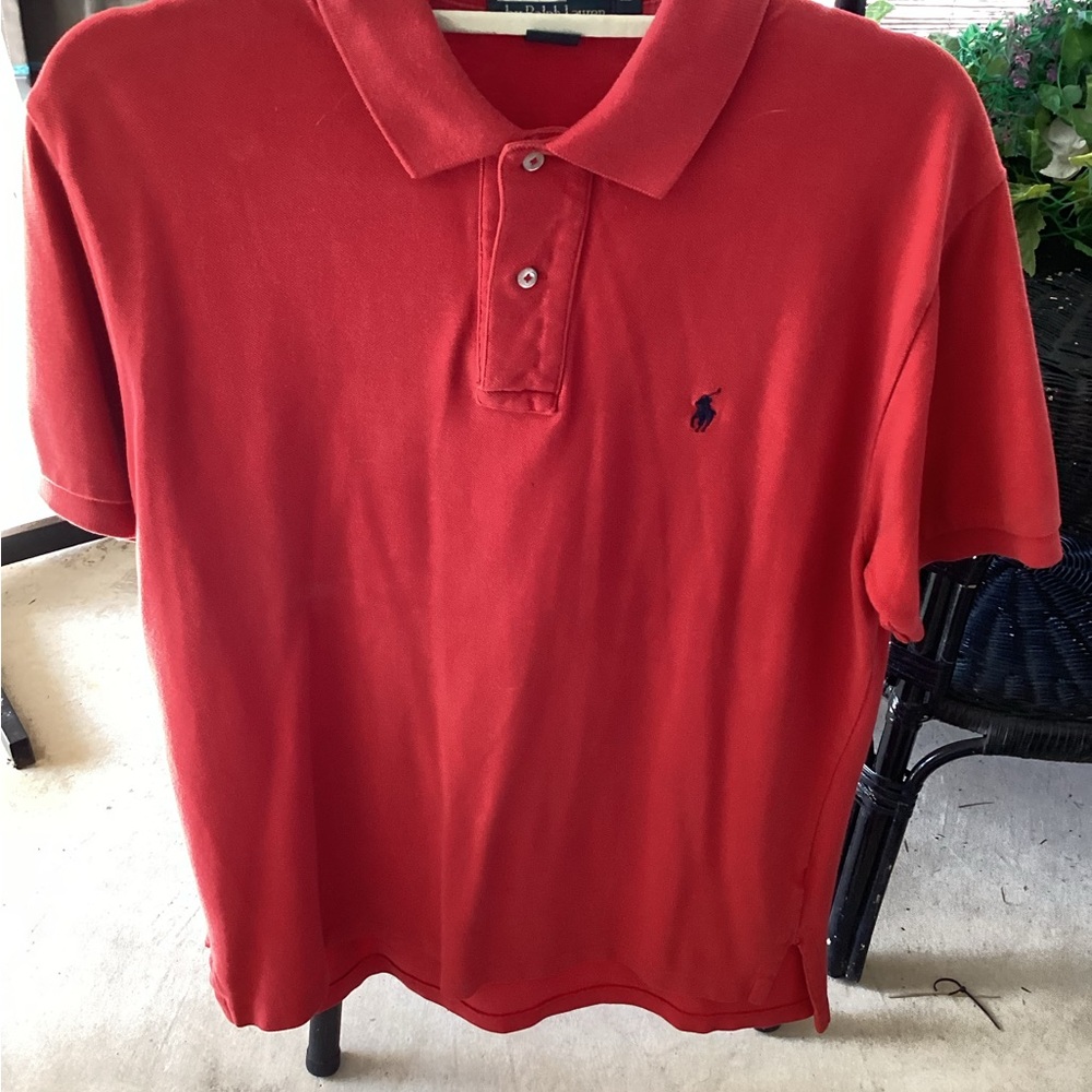 Ralph Lauren Red Men's Polo Shirt
